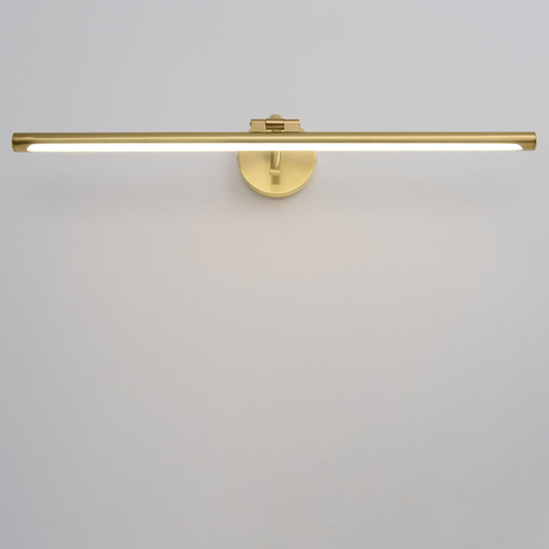 Copper Acrylic Strip Vanity Wall Lamp