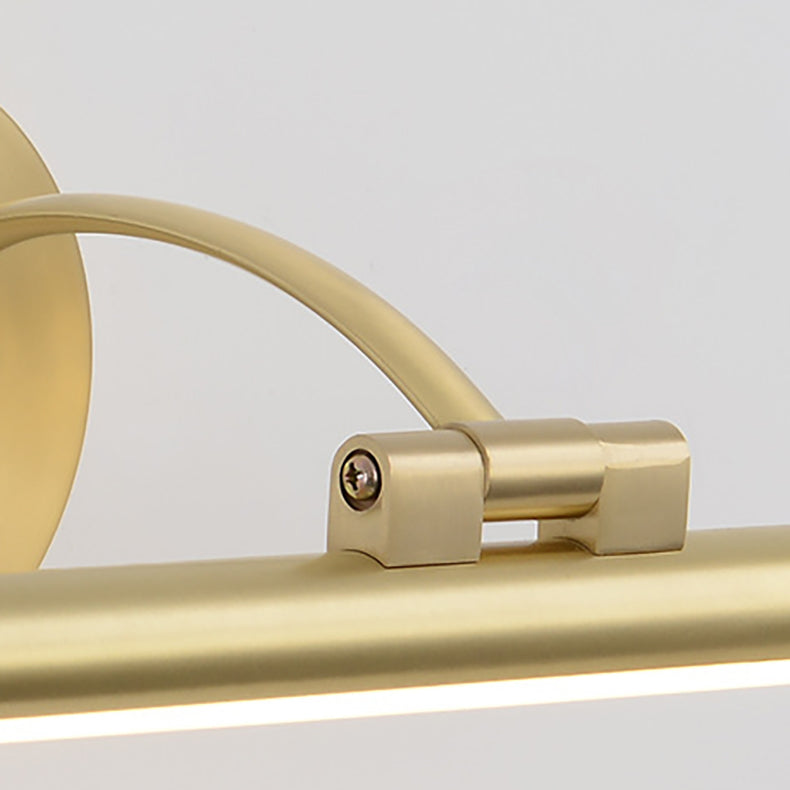 Copper Acrylic Strip Vanity Wall Lamp