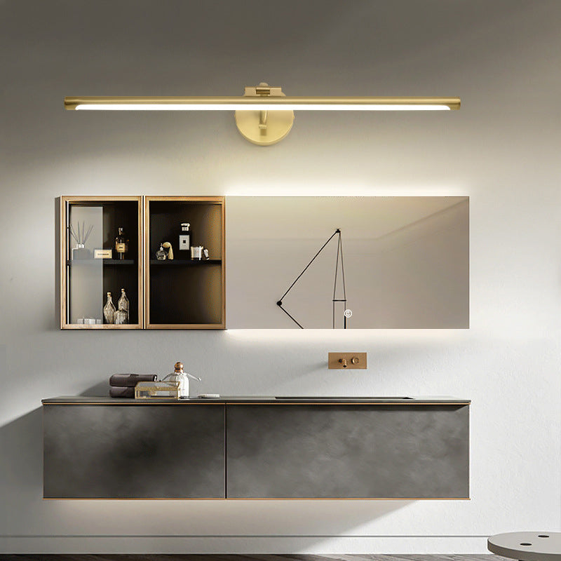 Copper Acrylic Strip Vanity Wall Lamp