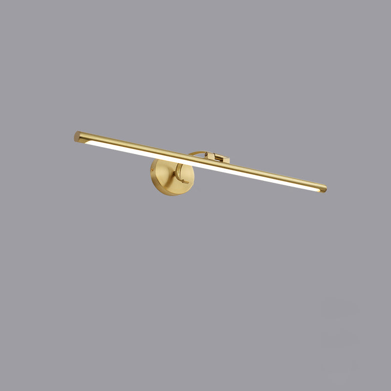 Copper Acrylic Strip Vanity Wall Lamp