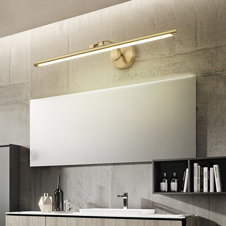 Copper Acrylic Strip Vanity Wall Lamp