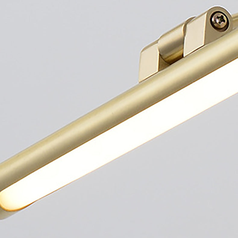 Copper Acrylic Strip Vanity Wall Lamp