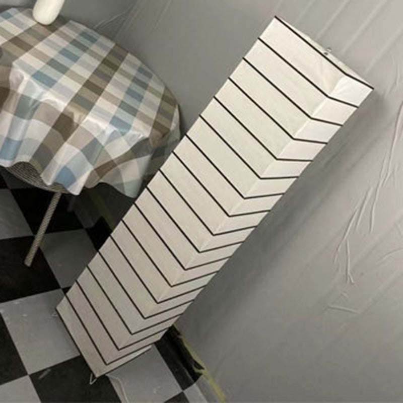 Contemporary Nordic Paper Column 2-Light Floor Lamp