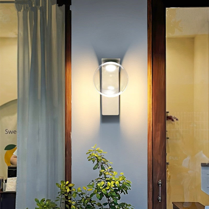 Stainless Steel Acrylic Ball Outdoor Light