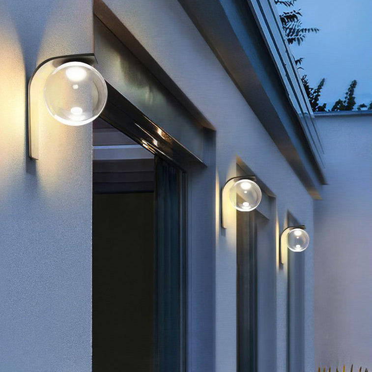 Stainless Steel Acrylic Ball Outdoor Light