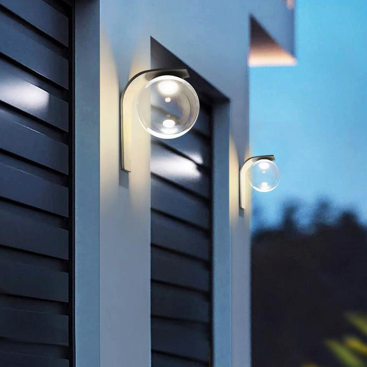 Stainless Steel Acrylic Ball Outdoor Light