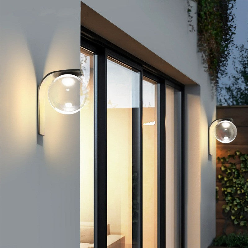 Stainless Steel Acrylic Ball Outdoor Light