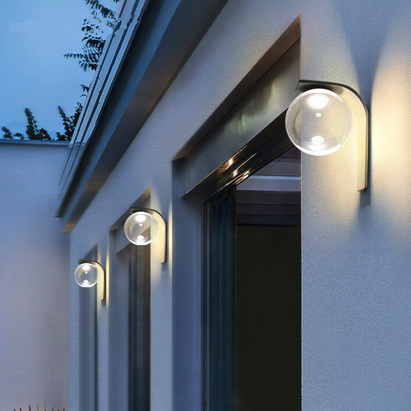 Stainless Steel Acrylic Ball Outdoor Light