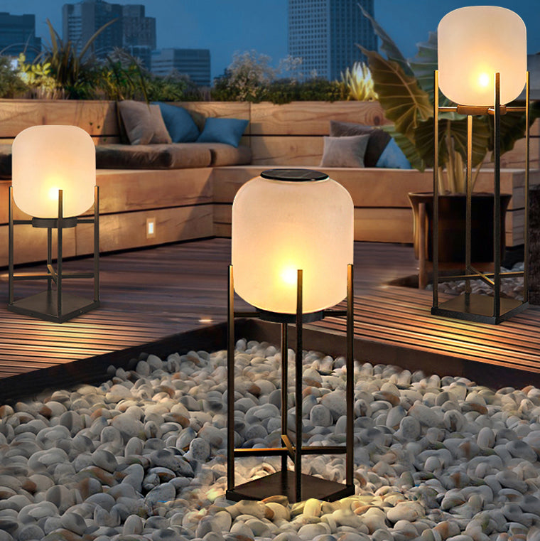 Modern Simplicity Solar Waterproof Floor Lamp