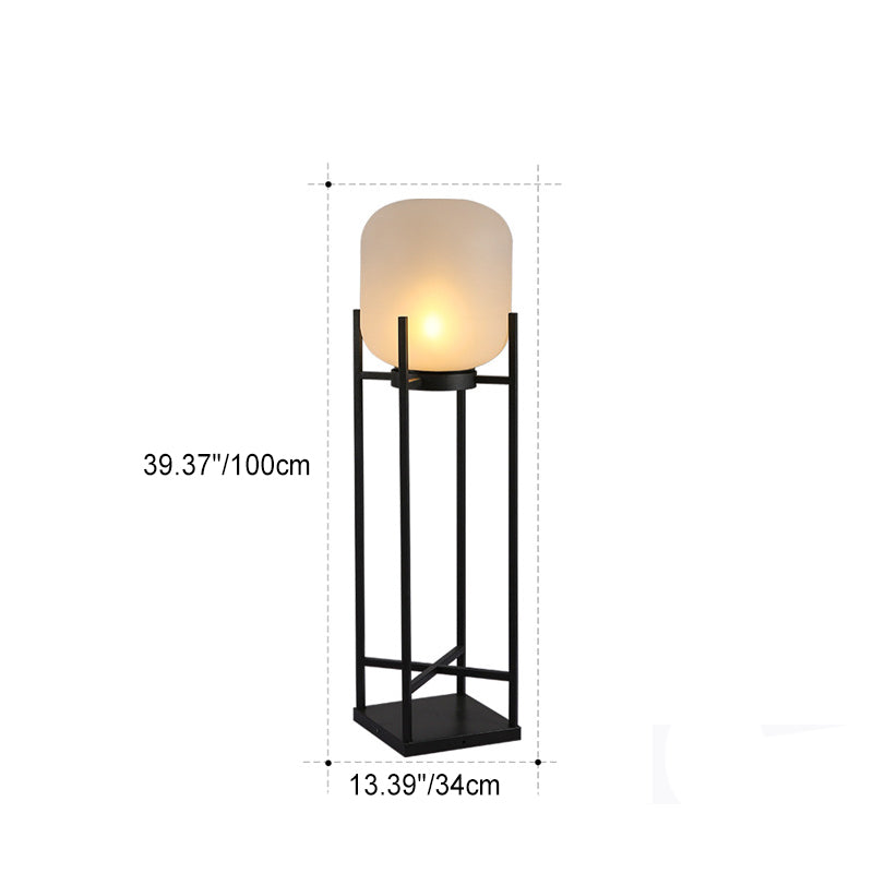 Modern Simplicity Solar Waterproof Floor Lamp
