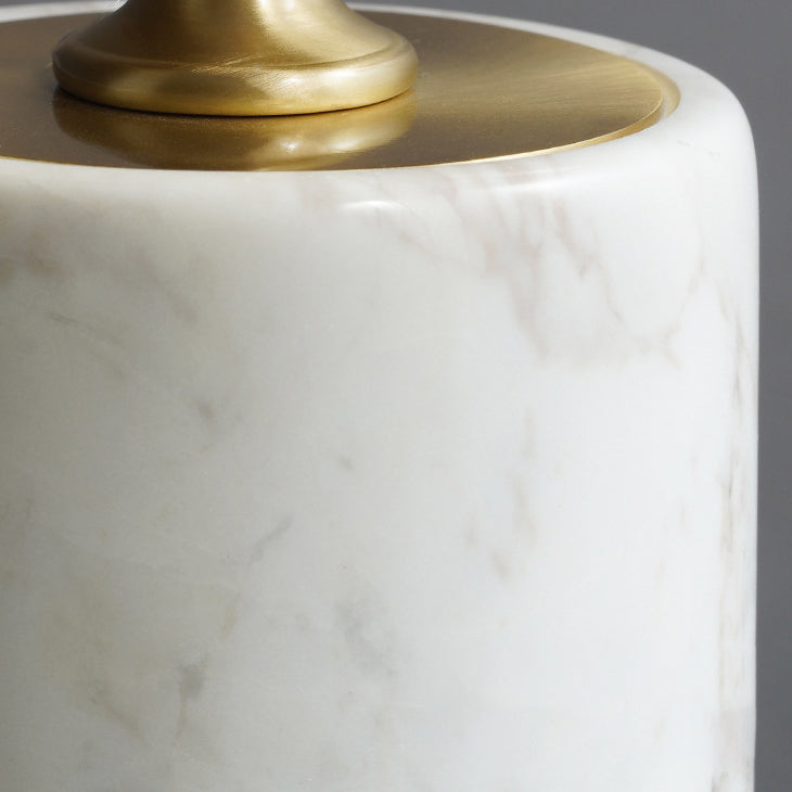 Brass Marble Glass Glaze Table Lamp