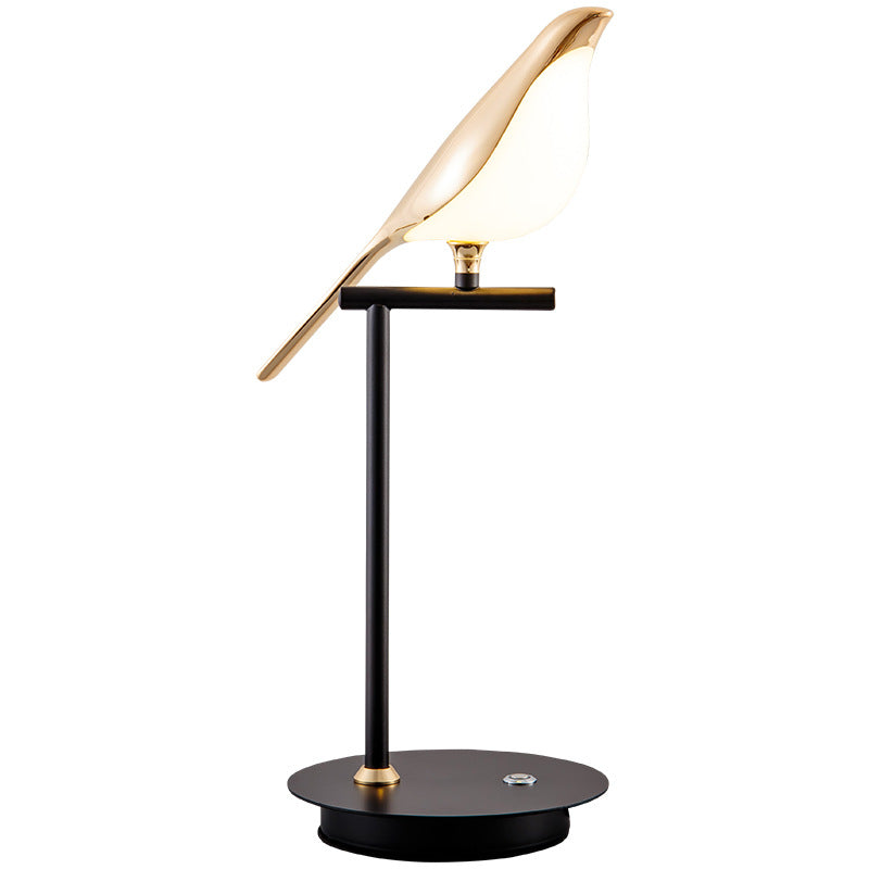 Zinc Alloy Acrylic Bird Table Lamp