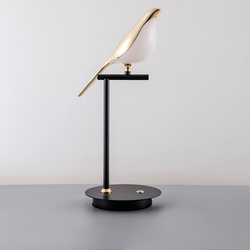 Zinc Alloy Acrylic Bird Table Lamp