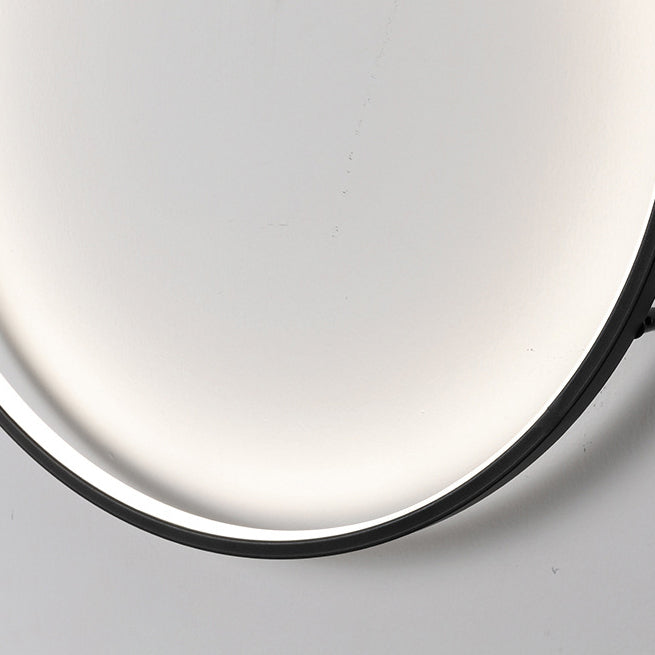 Round Aluminum Silica Plug Wall Lamp