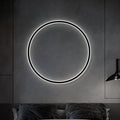 Round Aluminum Silica Plug Wall Lamp