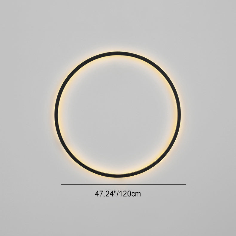 Round Aluminum Silica Plug Wall Lamp