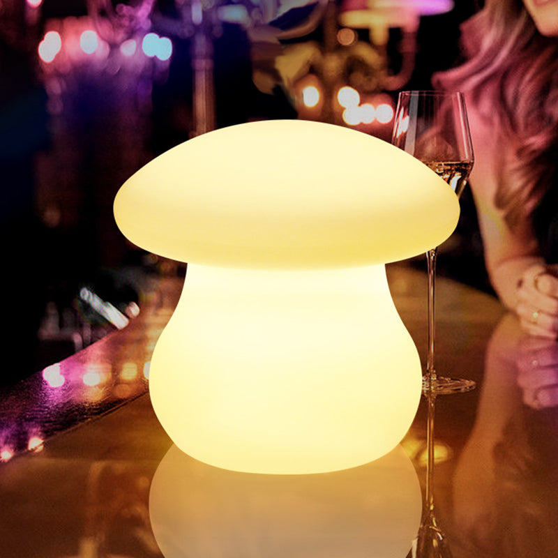 Rechargeable Waterproof Mushroom Table Lamp