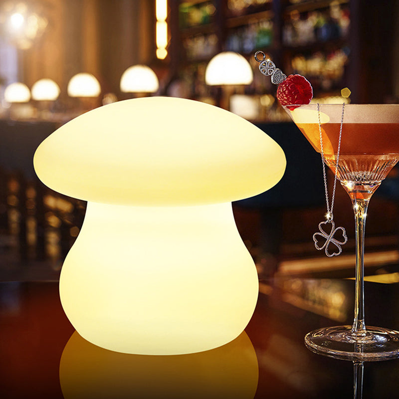 Rechargeable Waterproof Mushroom Table Lamp