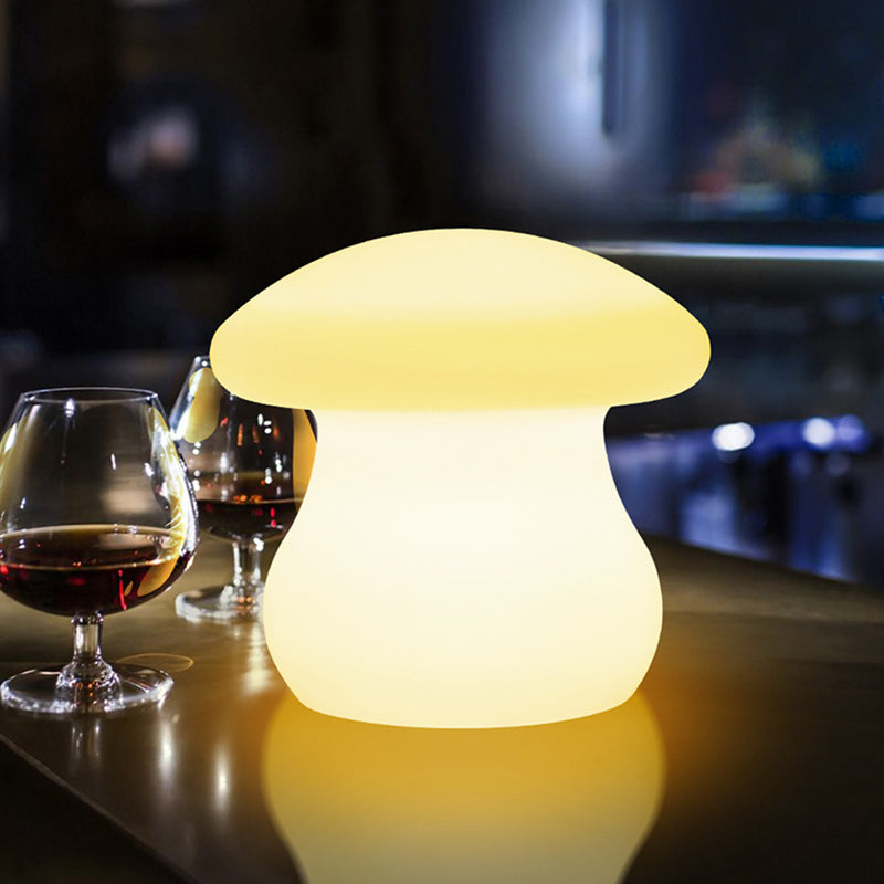 Rechargeable Waterproof Mushroom Table Lamp