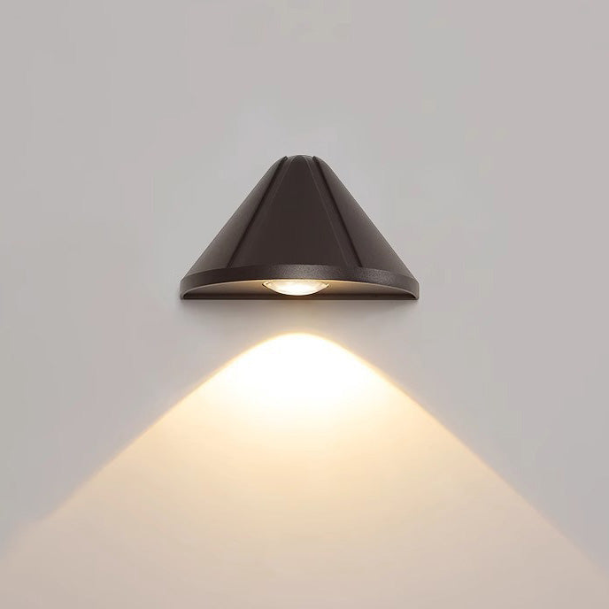 Aluminum Triangle Patio Outdoor Light