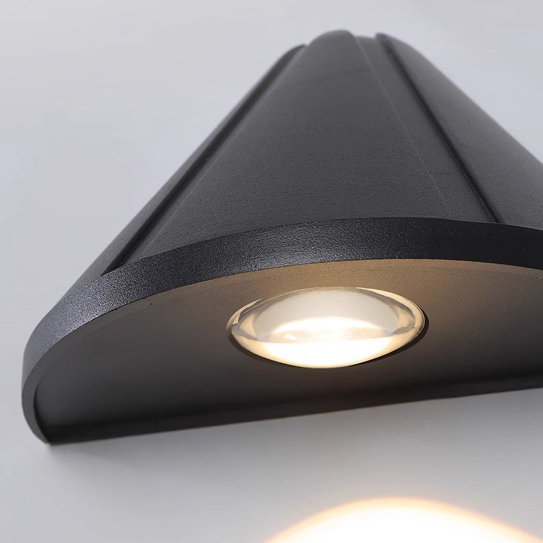 Aluminum Triangle Patio Outdoor Light