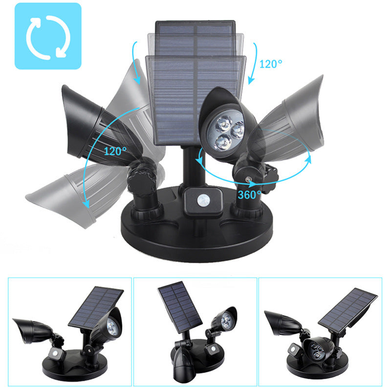 ABS PC Surveillance Camera Outdoor Light