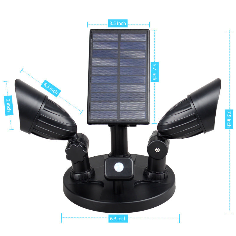 ABS PC Surveillance Camera Outdoor Light