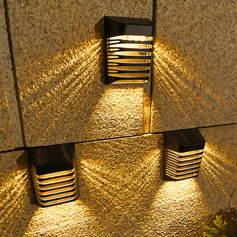 ABS PS Rectangular Grid Outdoor Light
