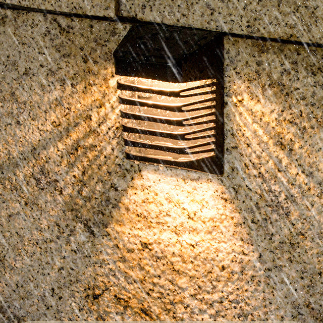 ABS PS Rectangular Grid Outdoor Light