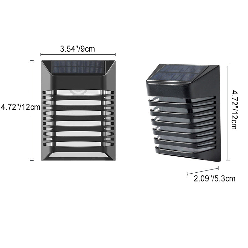 ABS PS Rectangular Grid Outdoor Light
