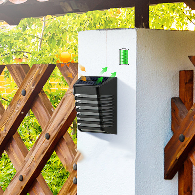 ABS PS Rectangular Grid Outdoor Light