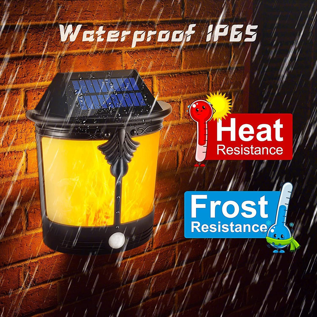 ABS Trapezoidal Flame Motion Outdoor Light