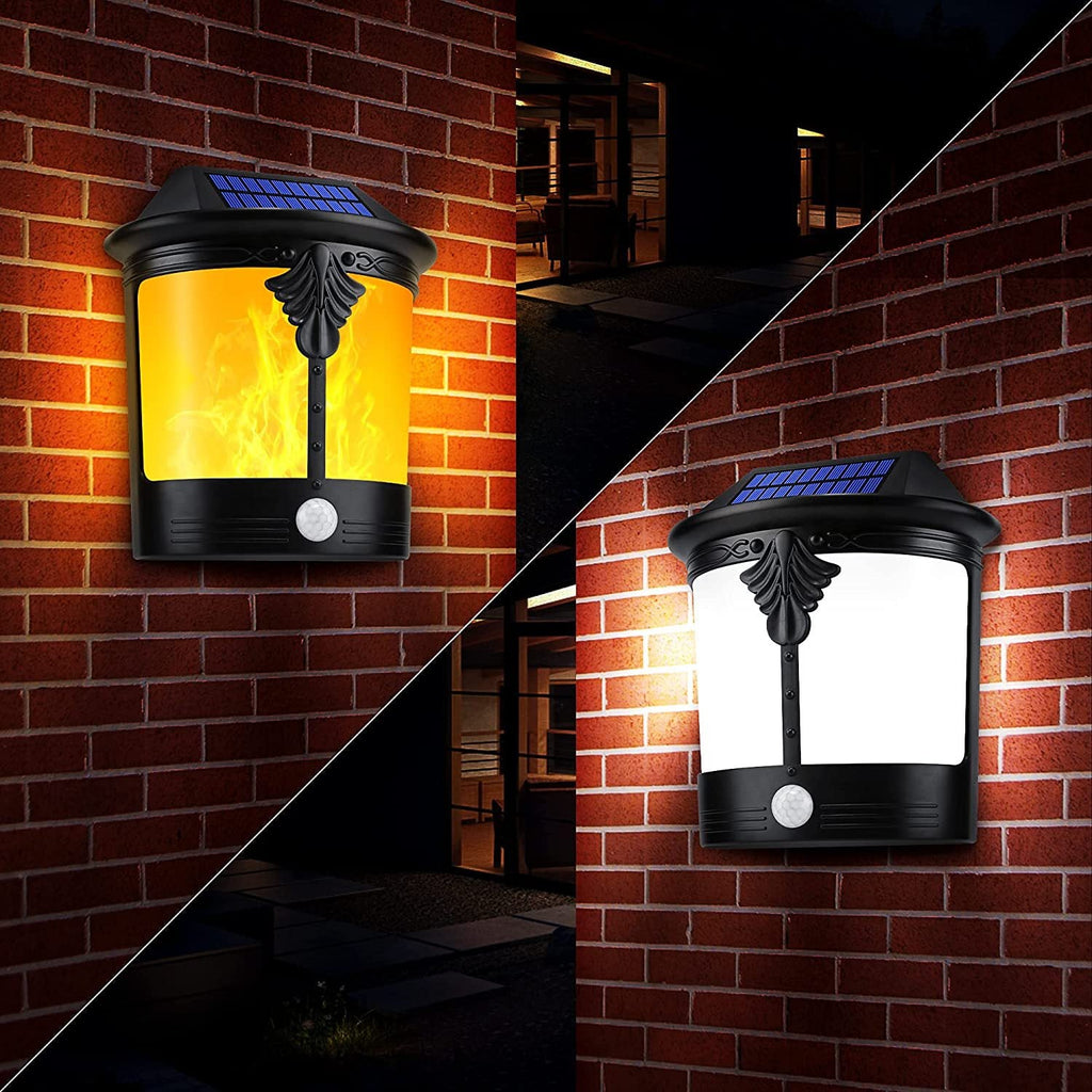 ABS Trapezoidal Flame Motion Outdoor Light