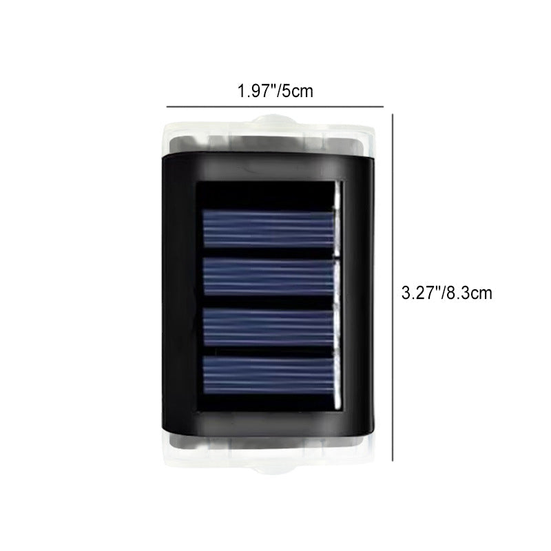 ABS PVC Rectangular Patio Outdoor Light