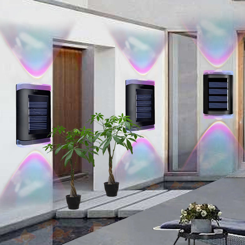 ABS PVC Rectangular Patio Outdoor Light