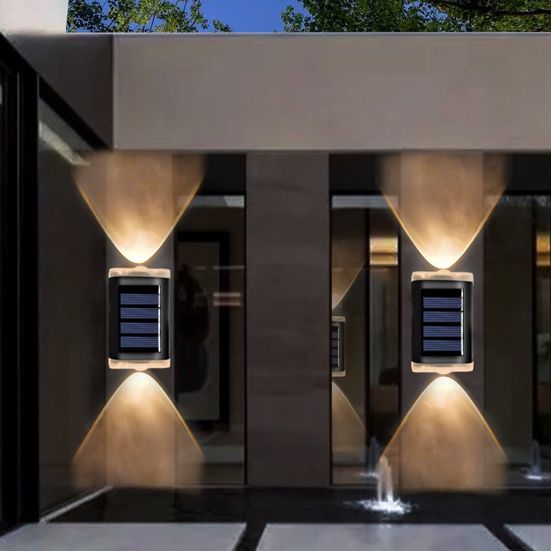 ABS PVC Rectangular Patio Outdoor Light