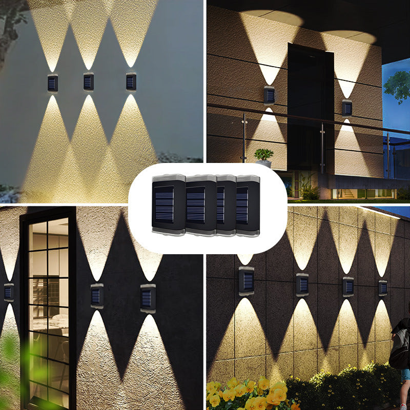 ABS PVC Rectangular Patio Outdoor Light