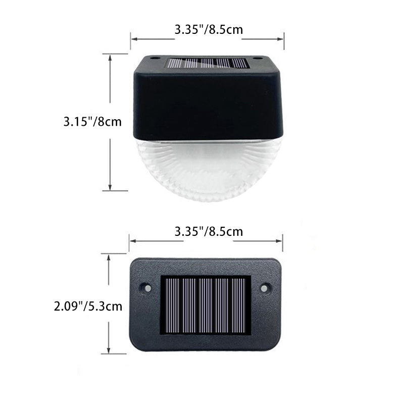 ABS PS Semicircular Gear Outdoor Light