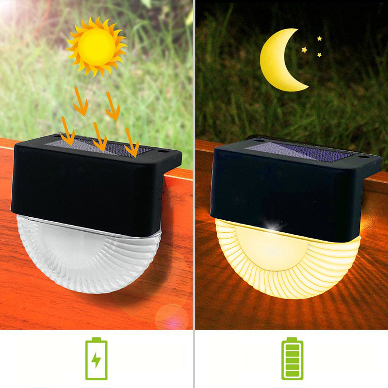 ABS PS Semicircular Gear Outdoor Light