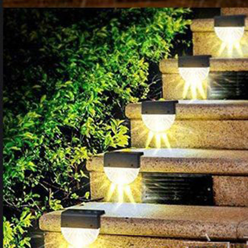 ABS PS Semicircular Gear Outdoor Light