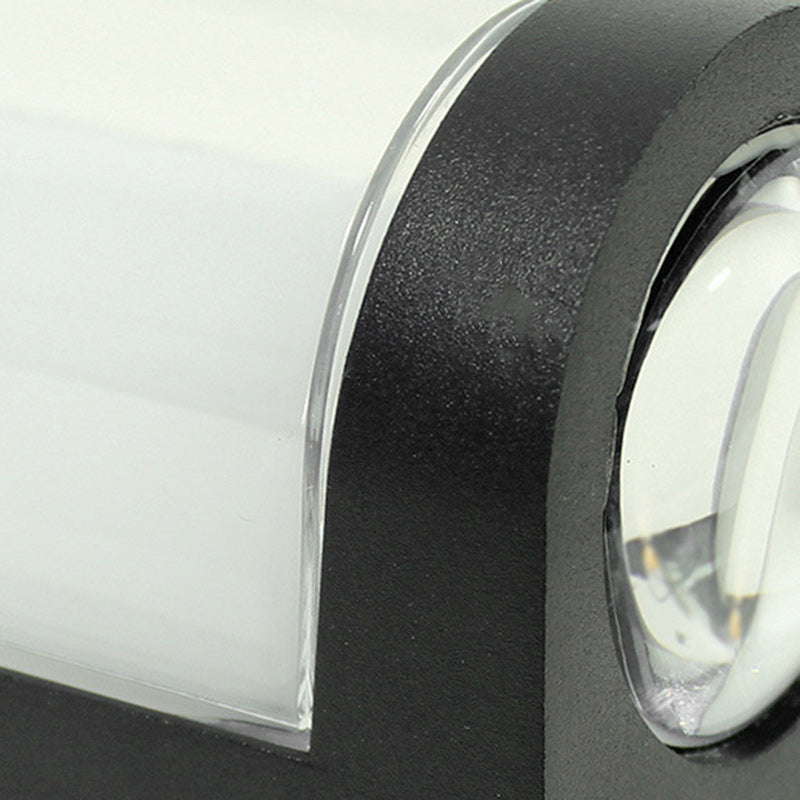 Aluminum PC Cylinder Cuboid Outdoor Light