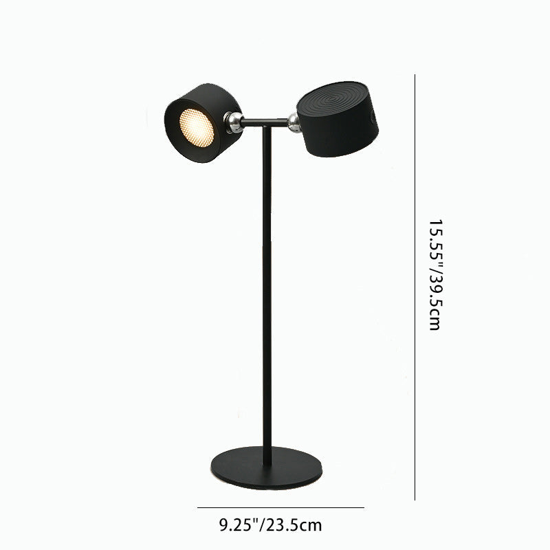 Rechargeable Rotatable ABS PC Table Lamp