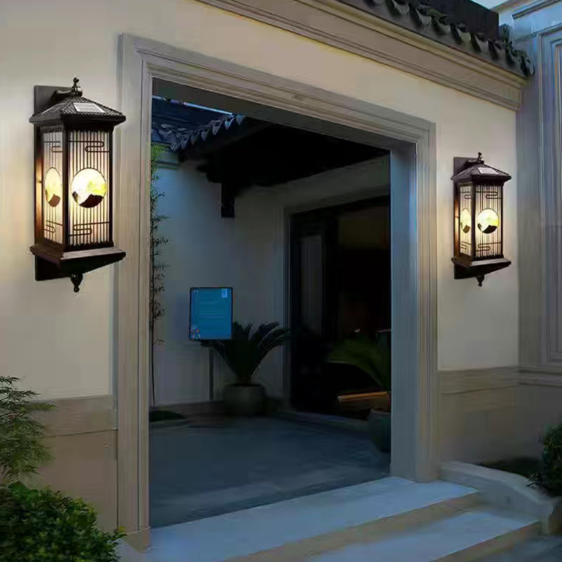 Aluminum Glass Landscape Cylinder Outdoor Light