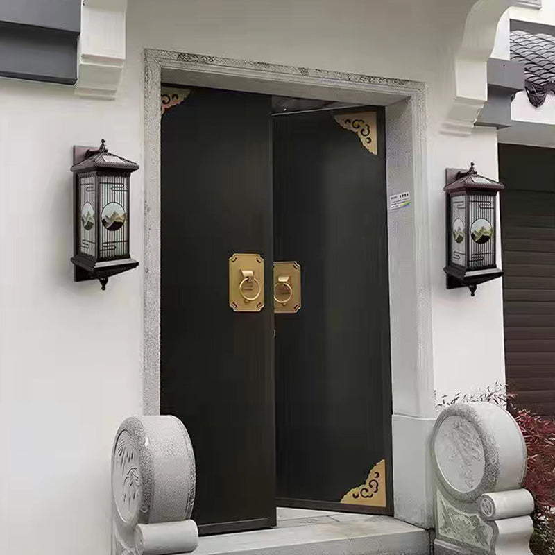 Aluminum Glass Landscape Cylinder Outdoor Light
