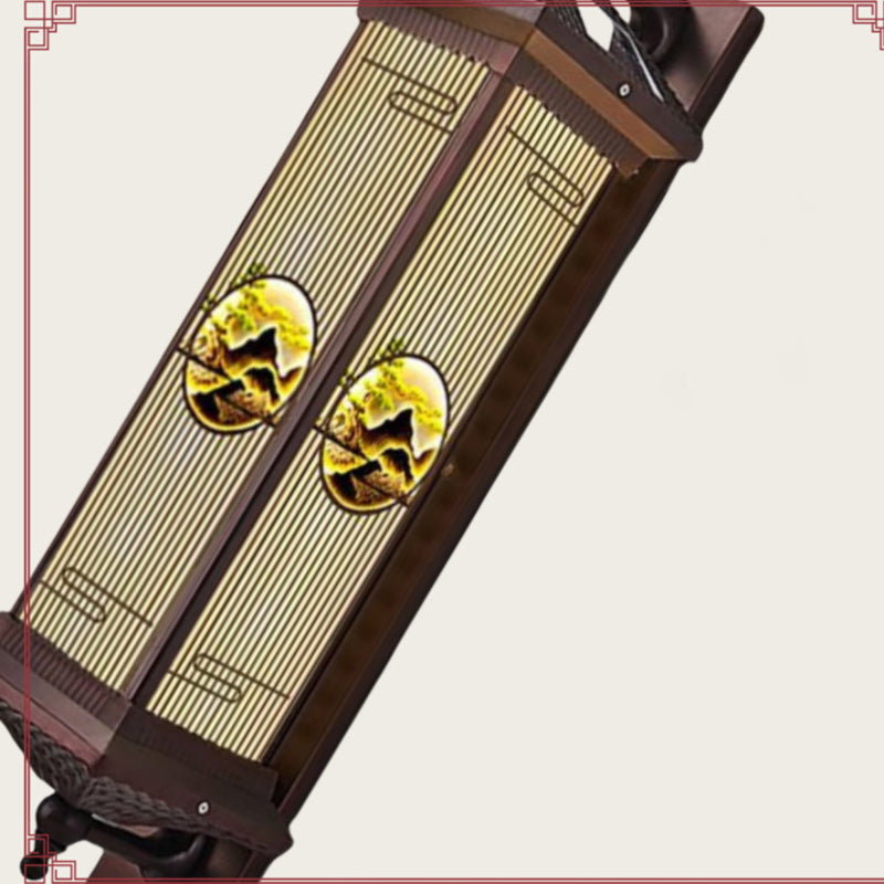 Aluminum Glass Landscape Cylinder Outdoor Light