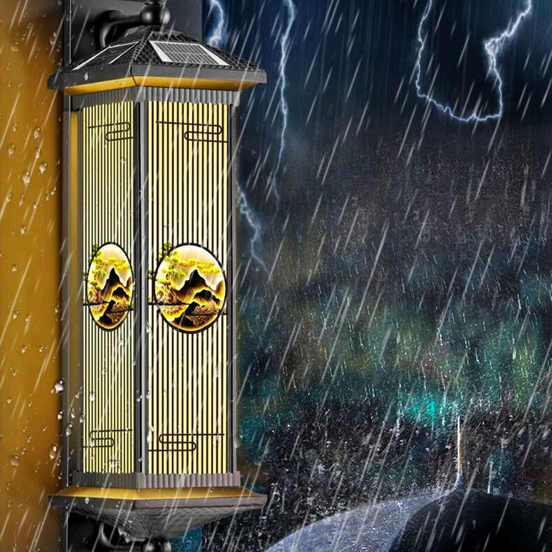 Aluminum Glass Landscape Cylinder Outdoor Light