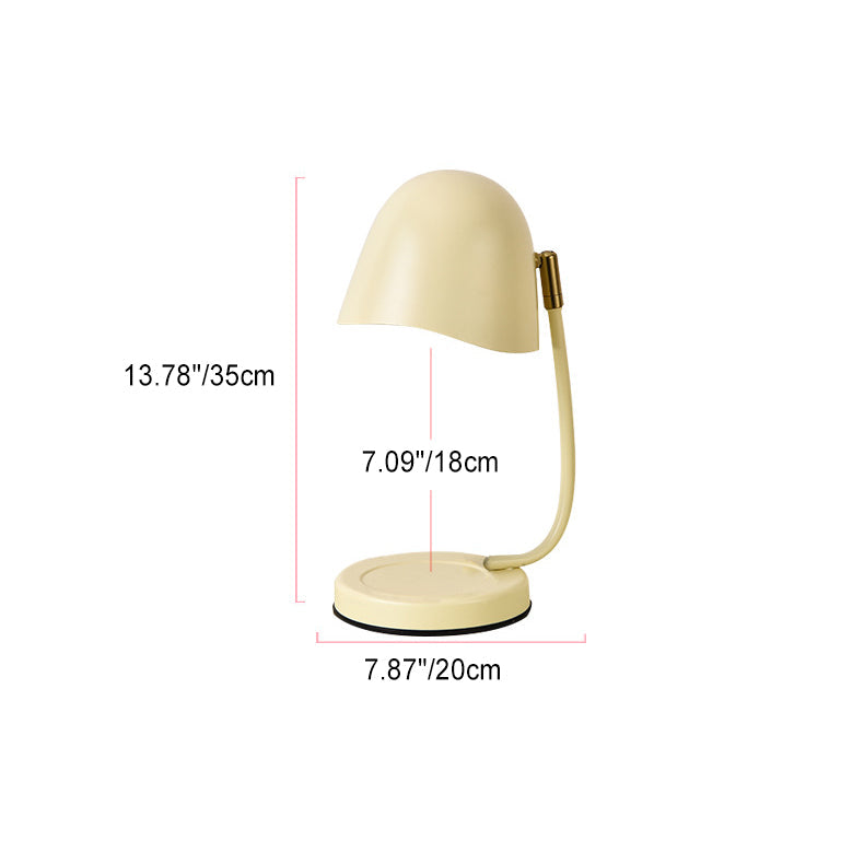 Metal Eggshell Melting Wax Table Lamp