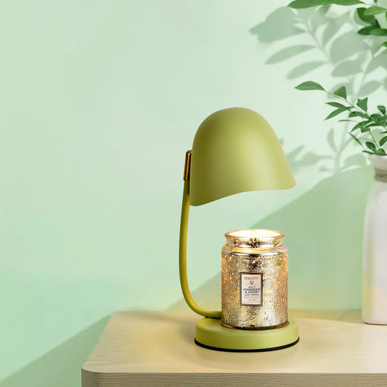 Metal Eggshell Melting Wax Table Lamp