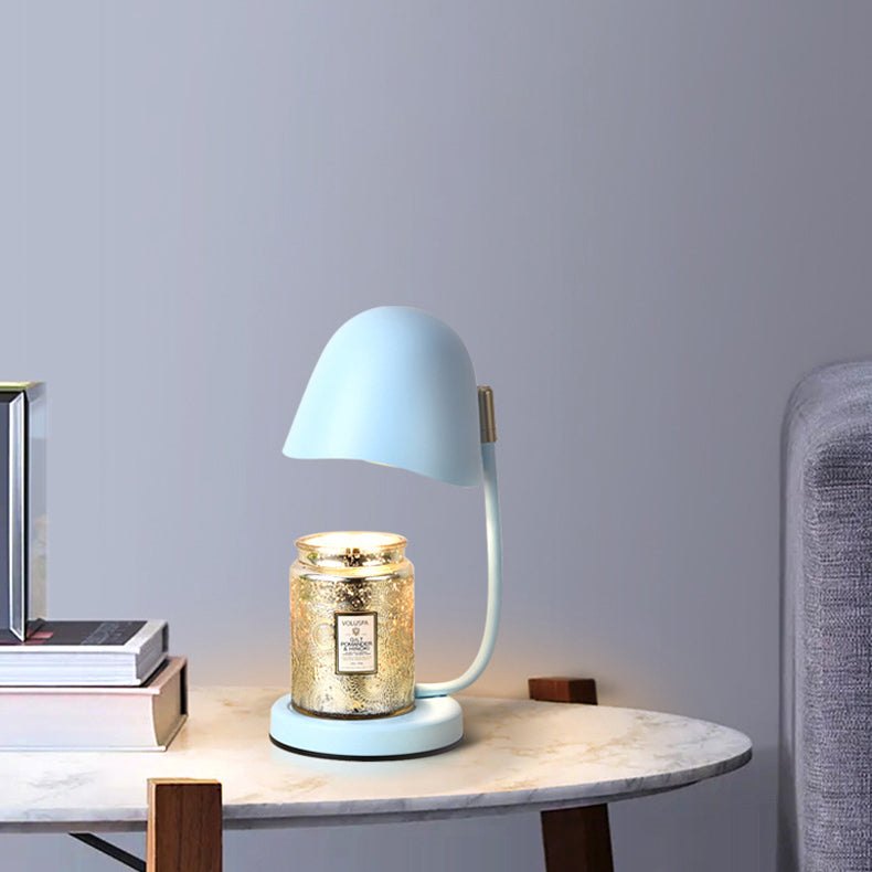 Metal Eggshell Melting Wax Table Lamp
