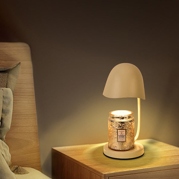 Metal Eggshell Melting Wax Table Lamp
